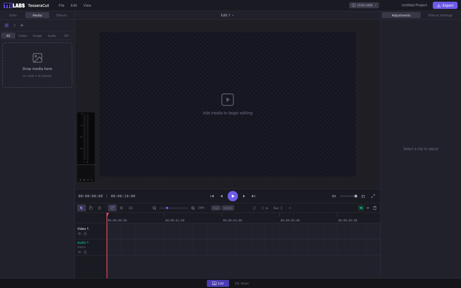 TesseraCut — Video Editor